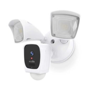 Wired Floodlight Camera - Smart Security Camera, 2500 Lumens, HD Works with...