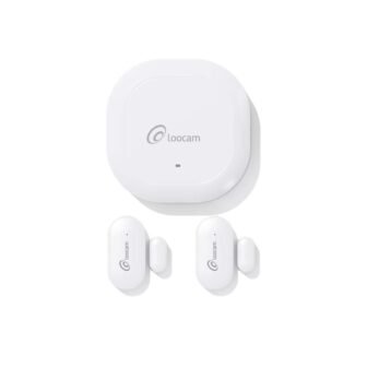 Wireless Home Security Alarm System 3-Piece, 1 Smart Hub, 2 Door &...