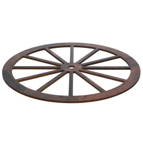 Wooden Wagon Wheel Wall Art Vintage Wood Wheel Wall Decor Decorative Wall