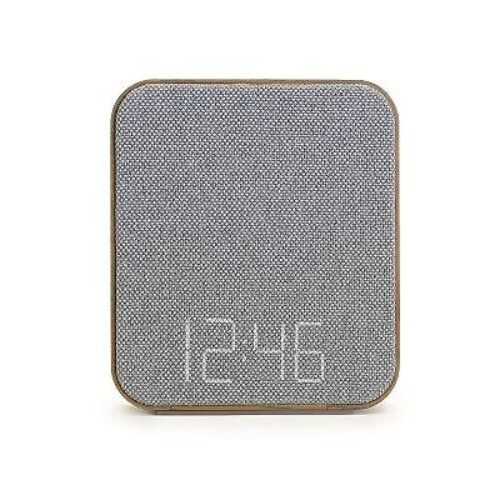 Wood Sound Sleep Alarm Table Clock Gray Capello