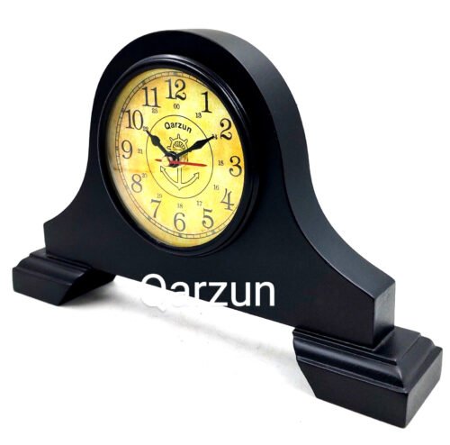 Wood Vintage style British Mantel Clock Desk clock table decorative