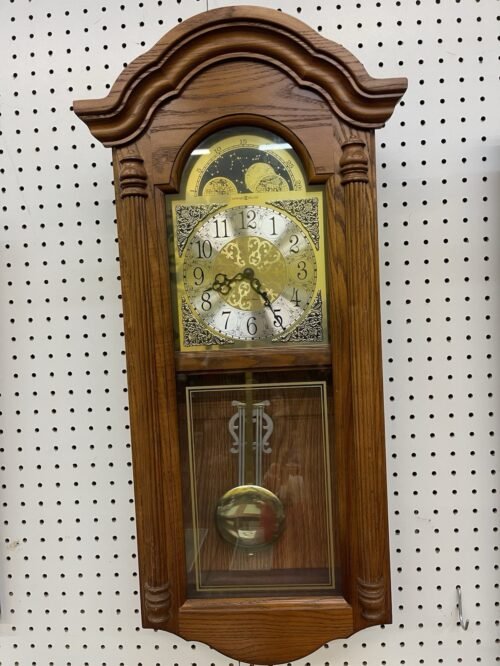 Howard Miller 620-156 Fenton 4/4 Dual Chime Quartz Wall Clock