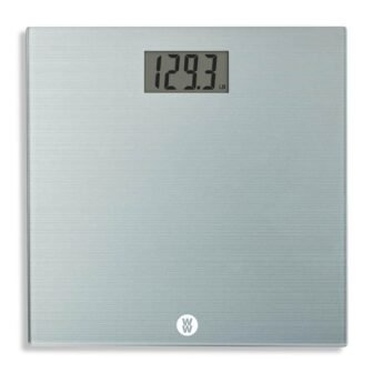 WW Brushed Metal Glass Scale Large 1.5 in. LCD Display