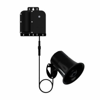 X3 Version LoRa Outdoor Alarm Controller, Up to 1/4 Mile Range, 110dB...