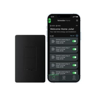 X Series 15 Amp 600-Watt Single-Pole/3-Way Matter Smart Wi-Fi Energy Monitor Rocker...