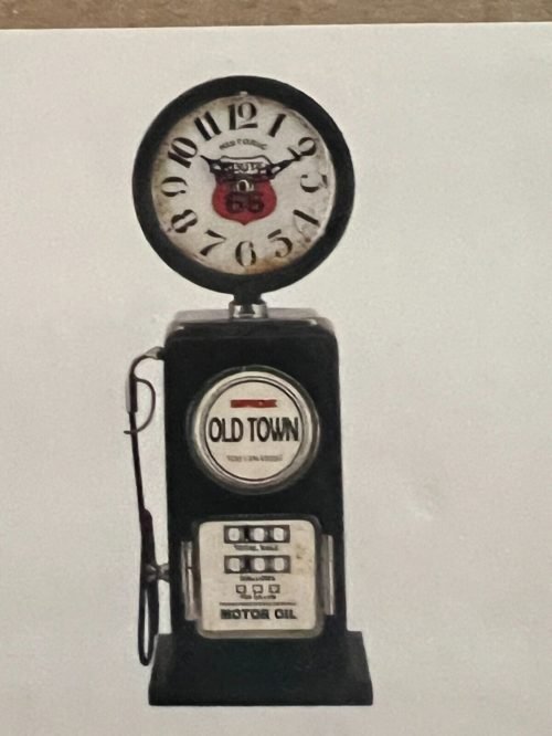 Yosemite Home Decor Old Town Table Top Clock Brand New P# 5220002