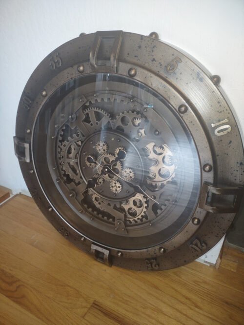 Yosemite Urban Loft Wallclock Turning Gears Victorian/Steampunk Style Decor